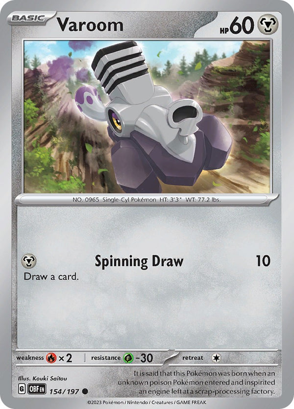 Varoom [154/197] [Obsidian Flames]