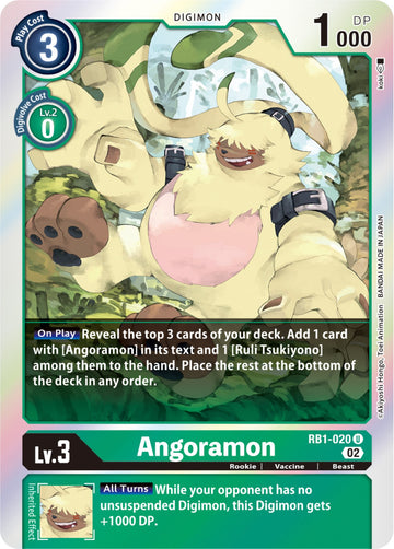 Angoramon [RB1-020] [Resurgence Booster] Foil