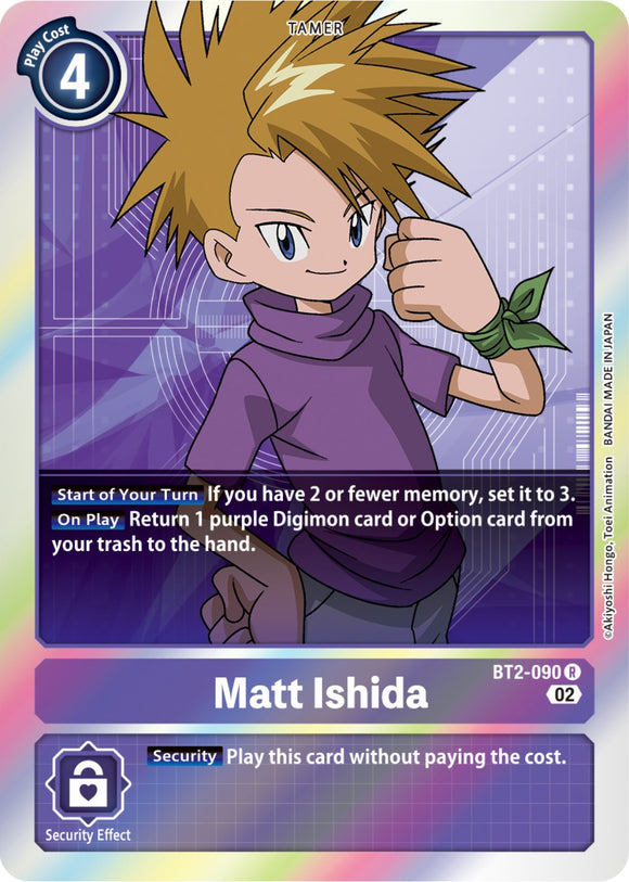 Matt Ishida (Resurgence Booster Reprint) [BT2-090] [Resurgence Booster] Foil
