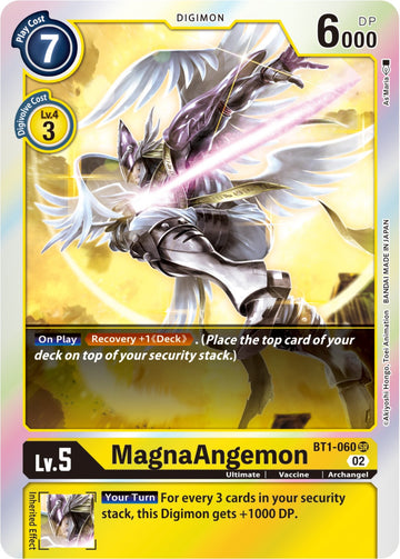 MagnaAngemon (Resurgence Booster Reprint) [BT1-060] [Resurgence Booster] Foil