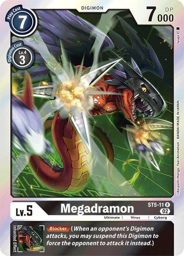 Megadramon (Resurgence Booster Reprint) [ST5-11] [Resurgence Booster] Foil