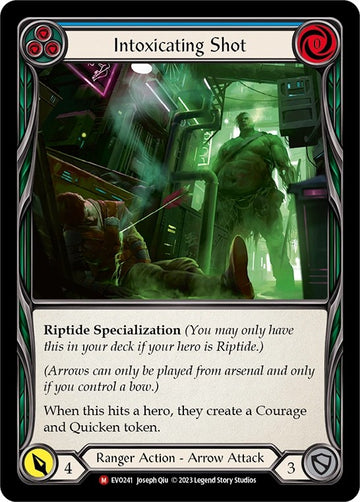 Intoxicating Shot [EVO241] [Bright Lights] Rainbow Foil