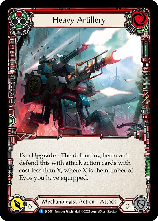 Heavy Artillery (Red) [EVO061] [Bright Lights]