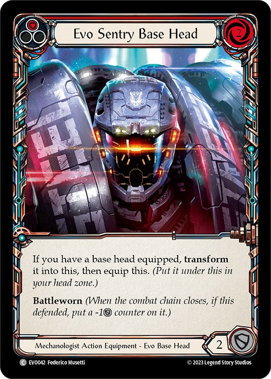 Evo Sentry Base Head [EVO042] [Bright Lights] Cold Foil