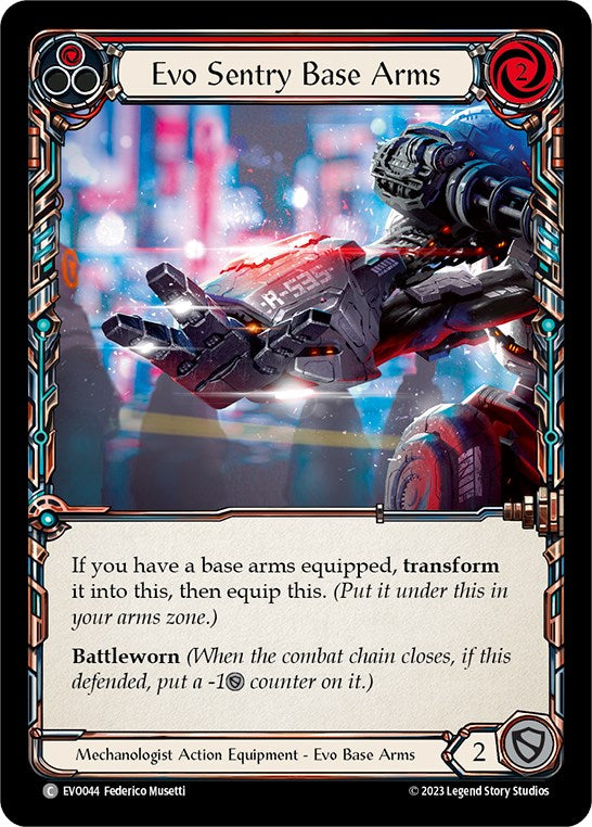 Evo Sentry Base Arms [EVO044] [Bright Lights] Cold Foil