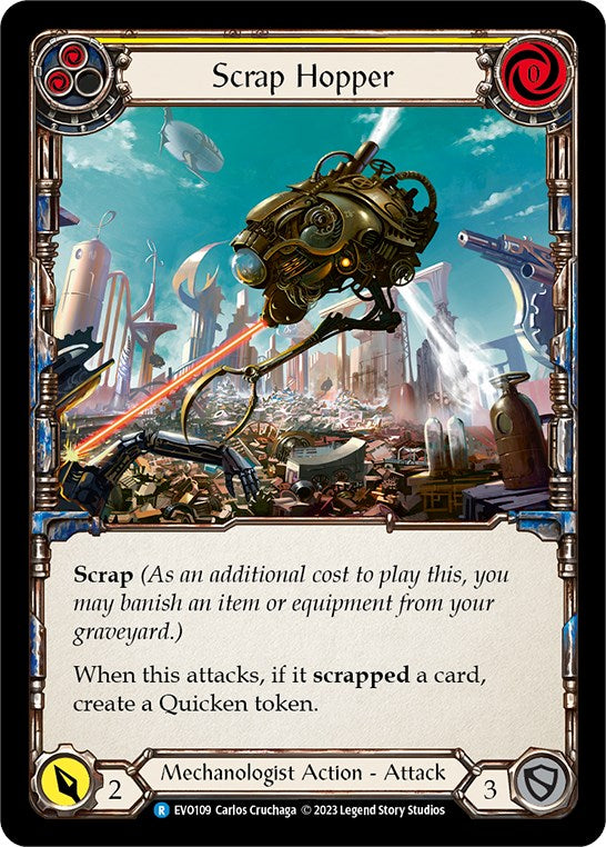 Scrap Hopper (Yellow) [EVO109] [Bright Lights]