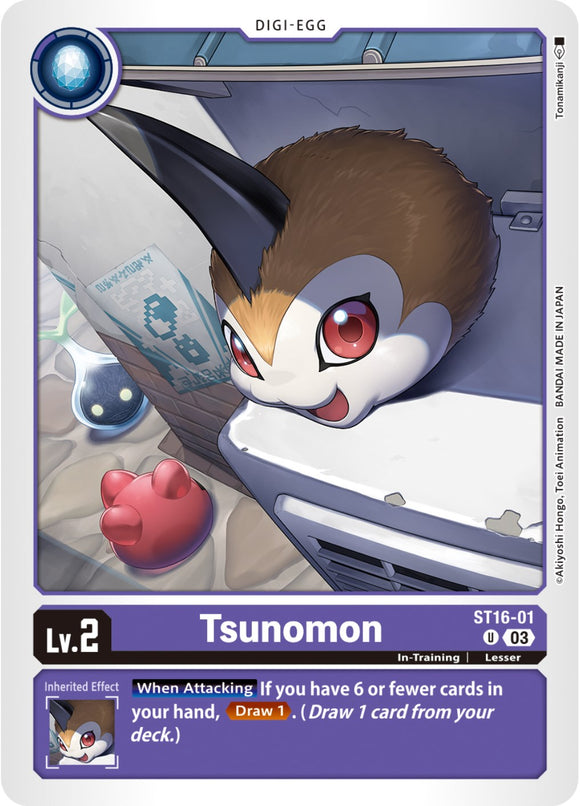 Tsunomon [ST16-01] [Starter Deck 16: Wolf of Friendship]