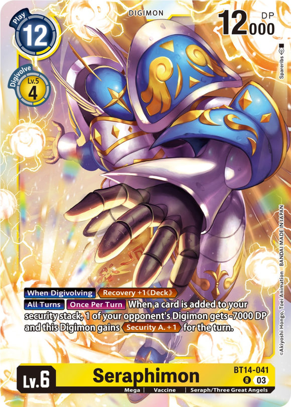 Seraphimon [BT14-041] [Blast Ace] Foil