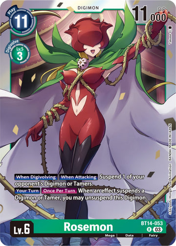 Rosemon [BT14-053] [Blast Ace] Foil