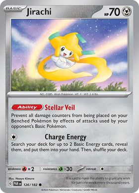 Jirachi [126/182] [Paradox Rift] Reverse Holofoil