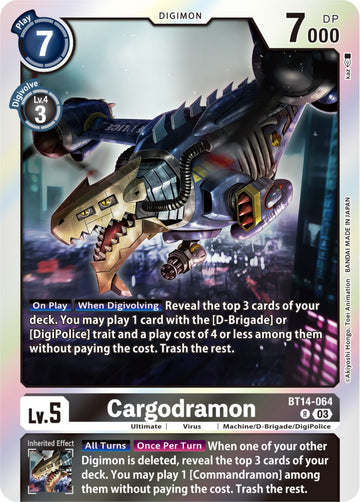 Cargodramon [BT14-064] [Blast Ace] Foil