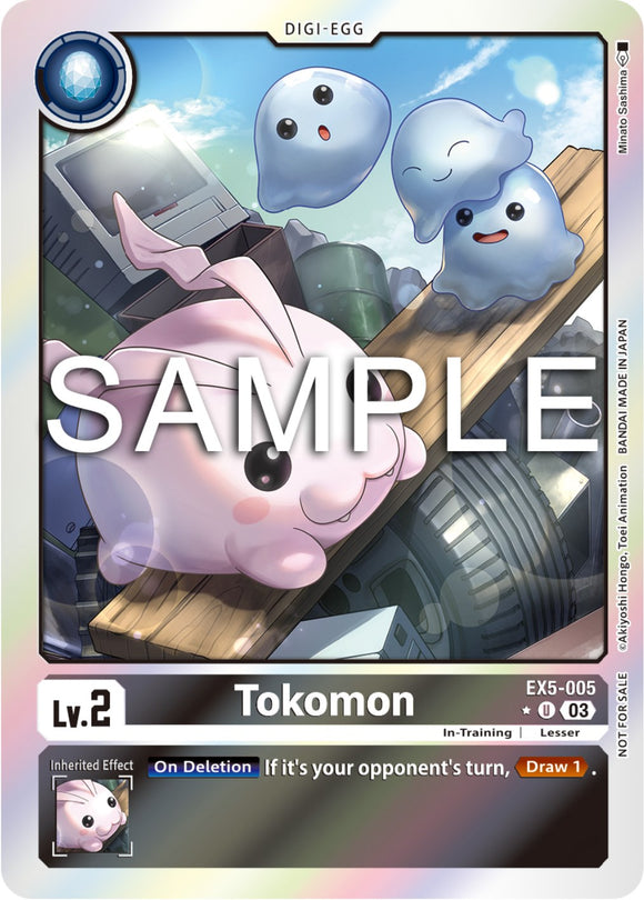 Tokomon (Animal Colosseum Box Promotion Pack) [EX5-005] [Animal Colosseum] Foil