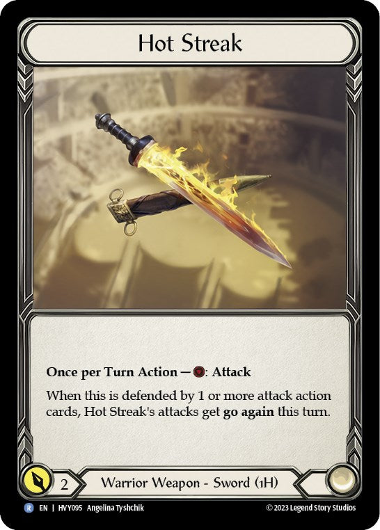 Hot Streak [HVY095] [Heavy Hitters] Cold Foil