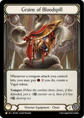 Grains of Bloodspill [HVY097] [Heavy Hitters] Rainbow Foil