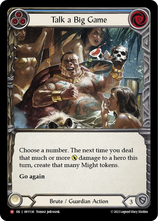 Talk a Big Game [HVY136] [Heavy Hitters]