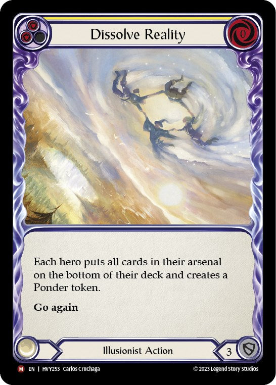 Dissolve Reality [HVY253] [Heavy Hitters] Rainbow Foil