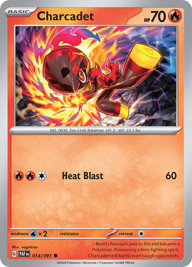 Charcadet [014/091] [Paldean Fates] Reverse Holofoil
