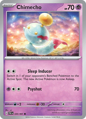 Chimecho [030/091] [Paldean Fates]