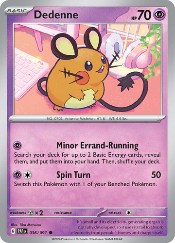 Dedenne [036/091] [Paldean Fates]