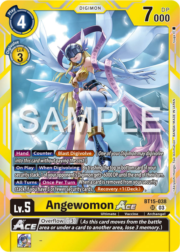 Angewomon ACE [BT15-038] [Exceed Apocalypse] Foil