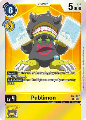 Publimon (English Exclusive) [LM-007] [Exceed Apocalypse] Foil