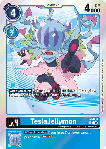 TeslaJellymon (English Exclusive) [LM-003] [Exceed Apocalypse] Foil