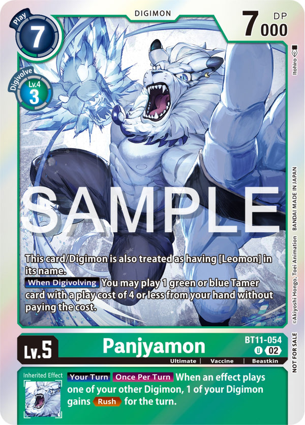 Panjyamon (Event Pack 6) [BT11-054] [Dimensional Phase] Foil