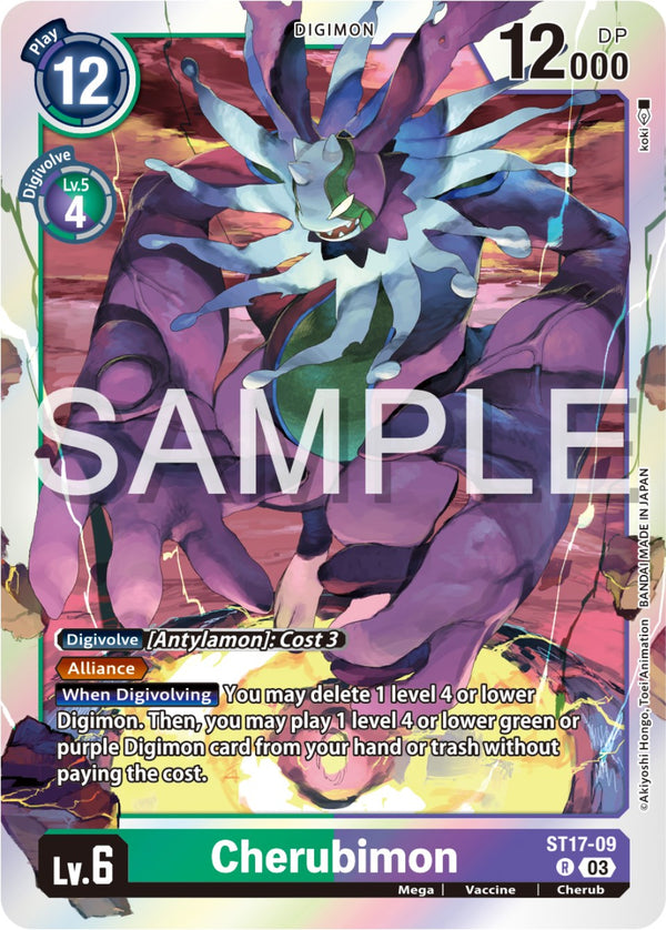 Cherubimon [ST17-09] [Starter Deck 17: Double Typhoon Advanced Deck Set] Foil