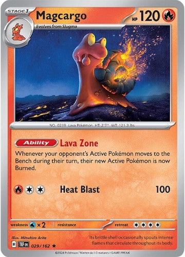 Magcargo [029/162] [Temporal Forces] Reverse Holofoil