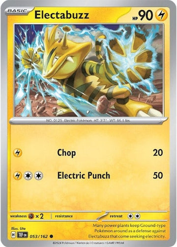 Electabuzz [053/162] [Temporal Forces] Reverse Holofoil