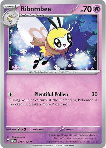 Ribombee [076/162] [Temporal Forces] Reverse Holofoil