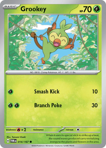 Grookey [014/167] [Twilight Masquerade] Reverse Holofoil