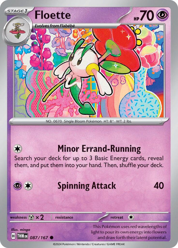 Floette [087/167] [Twilight Masquerade] Reverse Holofoil