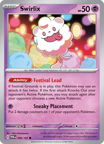 Swirlix [089/167] [Twilight Masquerade] Reverse Holofoil