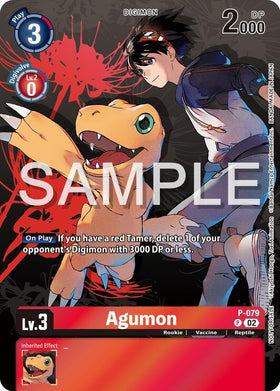 Agumon (Official Tournament Pack Vol.13) [P-079] [Digimon Promotion Cards] Foil