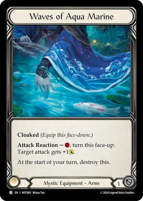 Waves of Aqua Marine [MST069] [Part the Mistveil] Cold Foil