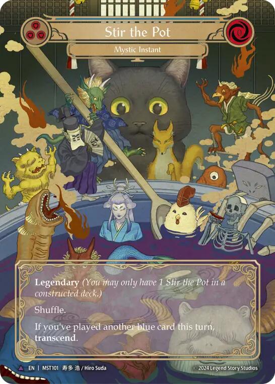 Stir the Pot // Inner Chi (Marvel) [MST101] [Part the Mistveil] Cold Foil