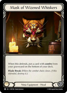 Mask of Wizened Whiskers [MST160] [Part the Mistveil] Cold Foil