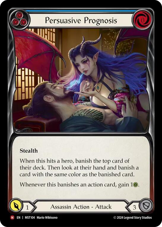 Persuasive Prognosis [MST104] [Part the Mistveil] Rainbow Foil