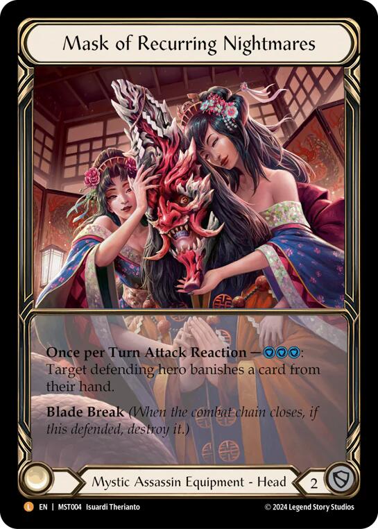 Mask of Recurring Nightmares (Extended Art) [MST004] [Part the Mistveil] Cold Foil