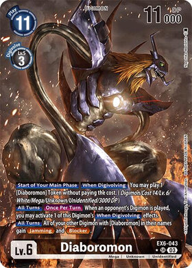 Diaboromon (Alternate Art) [EX6-043] [Infernal Ascension] Foil