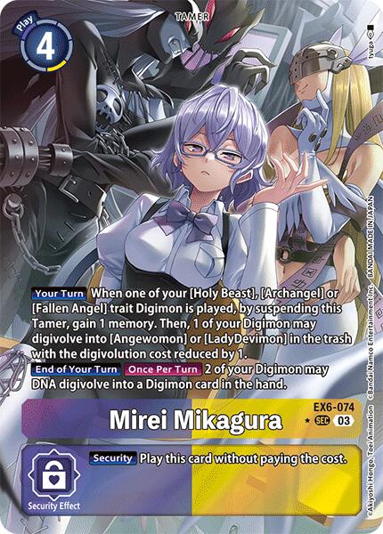 Mirei Mikagura (Alternate Art) [EX6-074] [Infernal Ascension] Foil