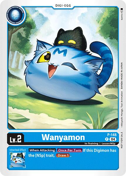 Wanyamon (Store Tournament 2024 Jul. - Sep. Participation Pack) [P-148] [Digimon Promotion Cards]