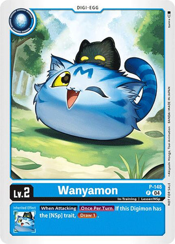 Wanyamon (Store Tournament 2024 Jul. - Sep. Participation Pack) [P-148] [Digimon Promotion Cards]
