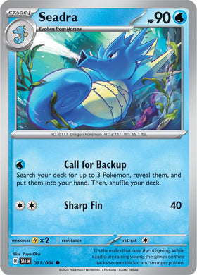 Seadra [011/064] [Shrouded Fable]