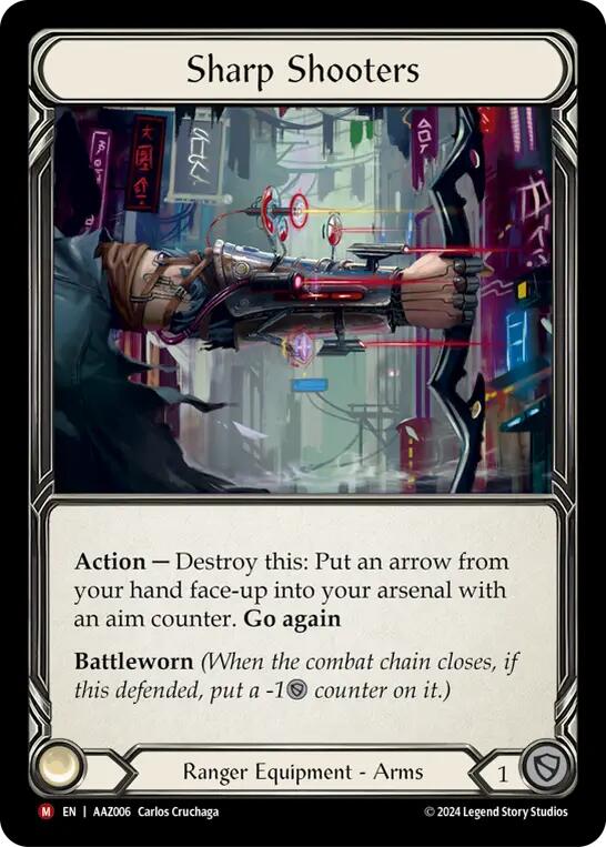 Sharp Shooters [AAZ006] [Armory Deck: Azalea] Rainbow Foil
