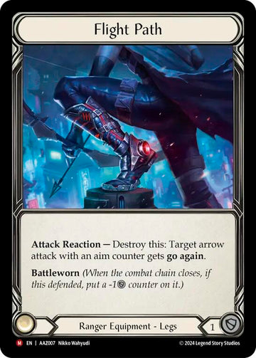 Flight Path [AAZ007] [ Azalea] Rainbow Foil