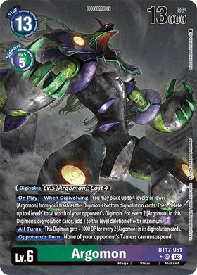 Argomon (Alternate Art) [BT17-051] [Secret Crisis] Foil