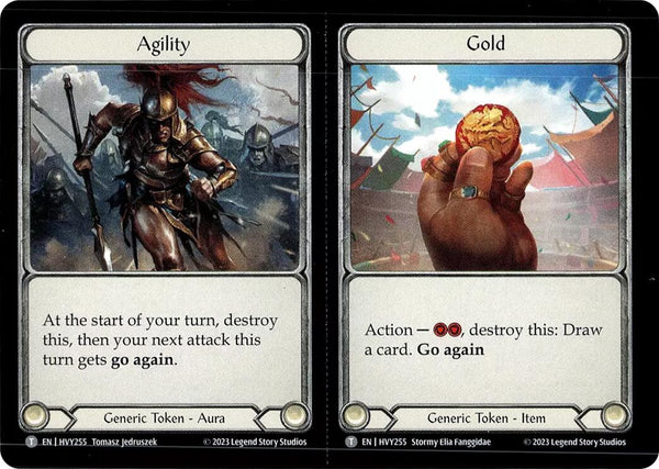 Agility // Gold // Might // Vigor [HVY255] [Heavy Hitters]
