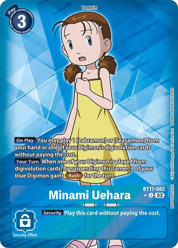 Minami Uehara (Box Promotion Pack: Secret Crisis) [BT17-082] [Secret Crisis] Foil